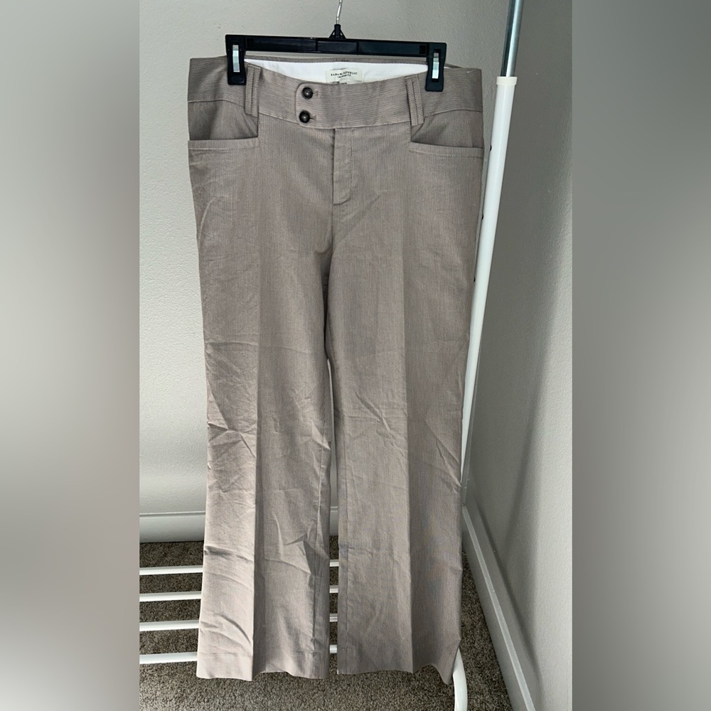 Banana Republic Women’s Tan Pants Cotton Being Size 14